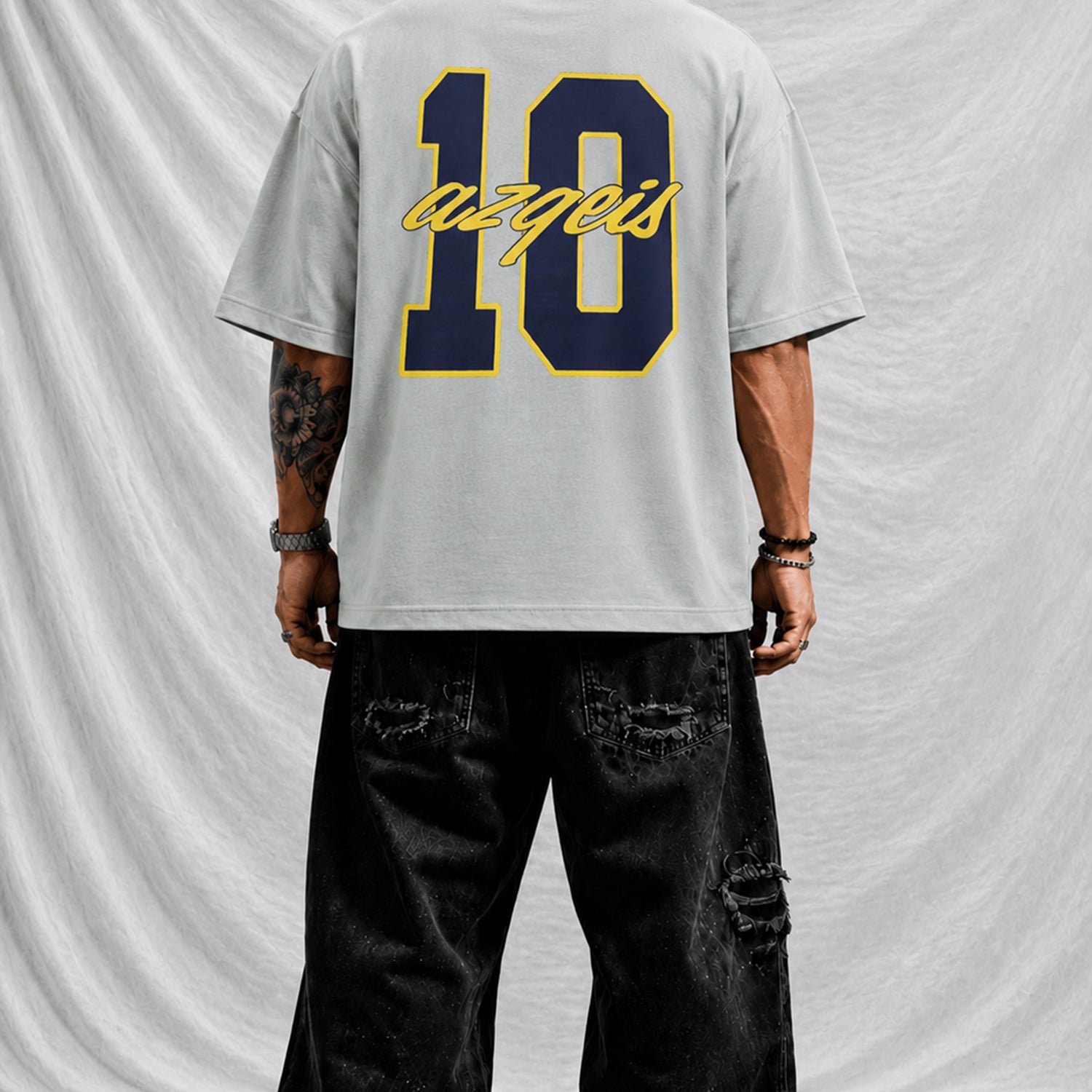 Turbo National Hip-Hop Oversize Men's Tee