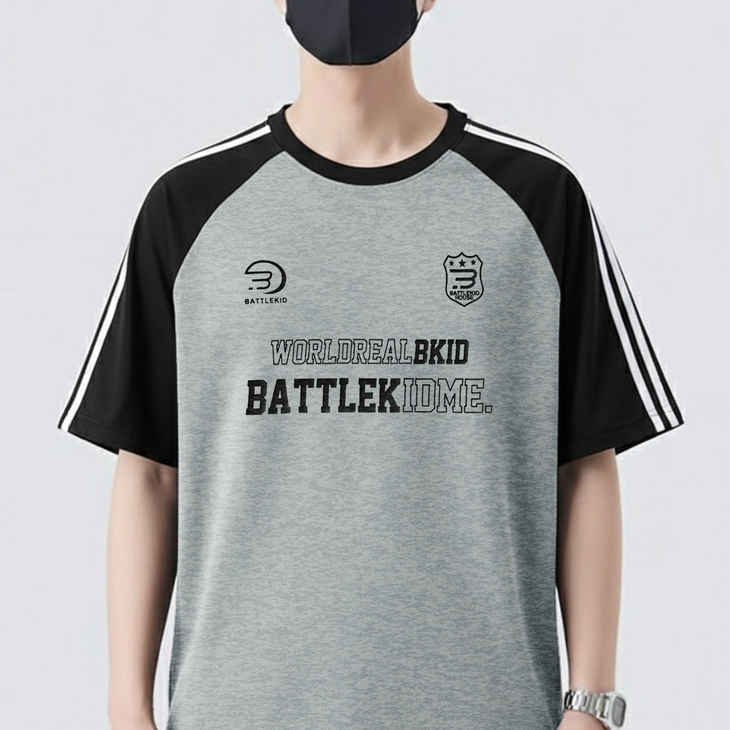 Mens Raglan Round Neck T-shirt*