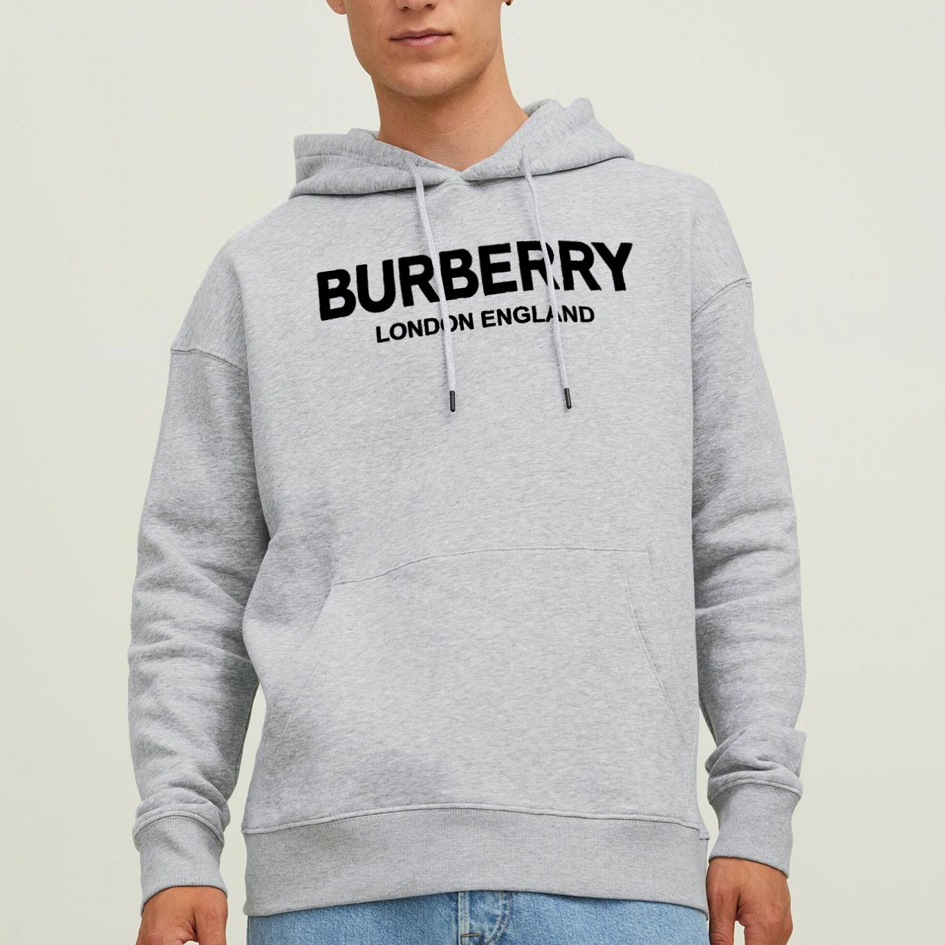 Burbry Classic Pullover Men Fleece Hoodie
