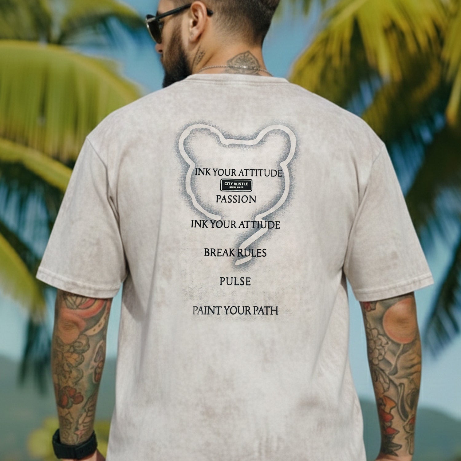 Elite Casualwear Contrast Mens T-shirt