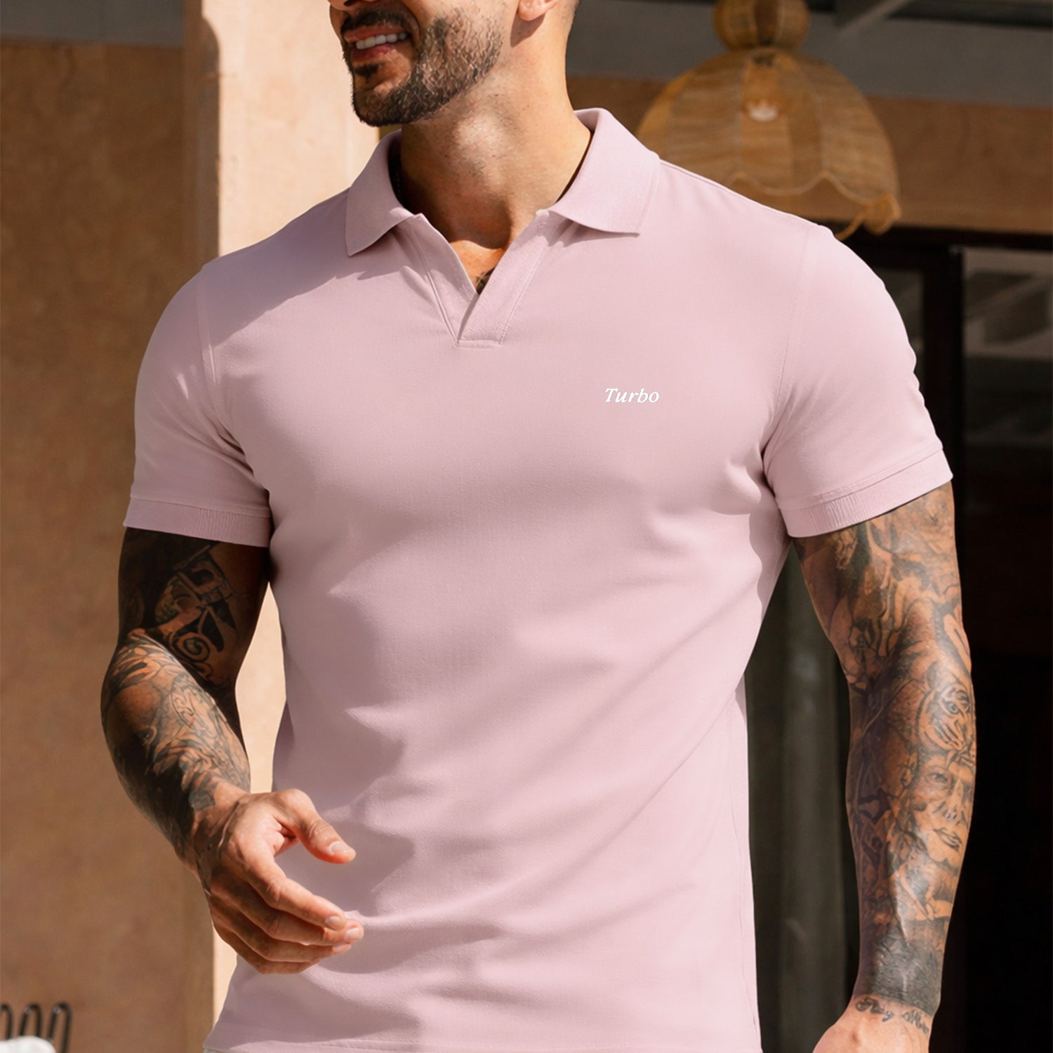 Turbo Signature Style Men's Polo Shirt