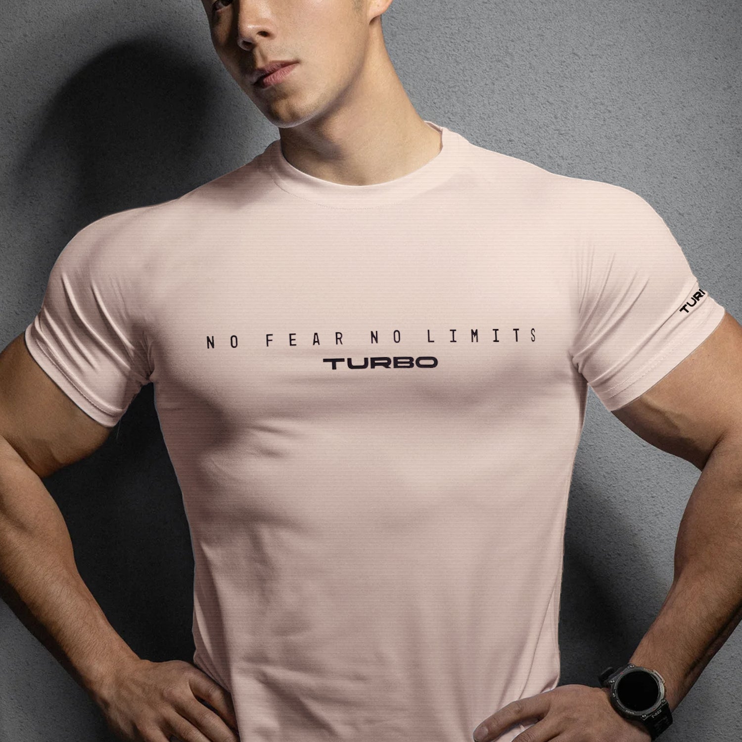 Turbo Motivational Quote ClimaCool Dry-Fit Tee