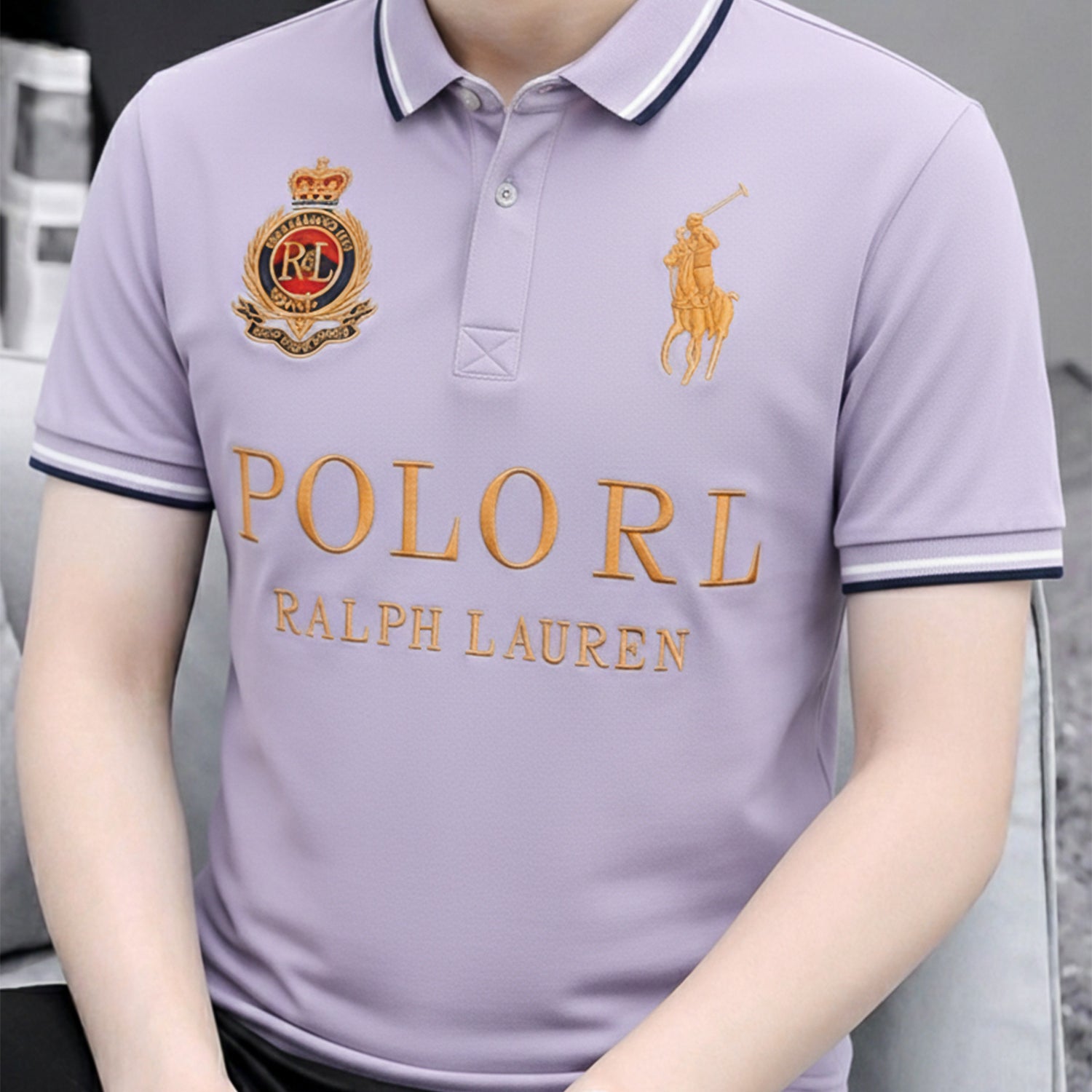 Rph Lren Polo Crown Classic Men's Polo Shirt