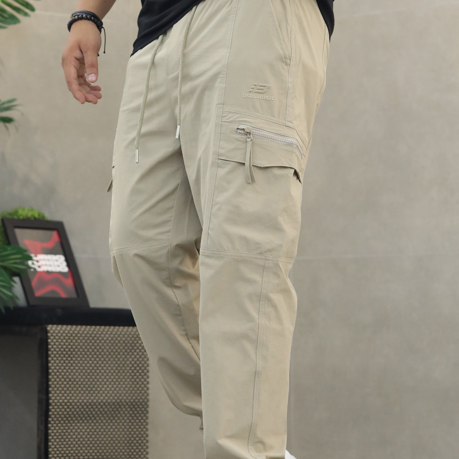 Men's Casual Convertible Pocket Cargo Trouser