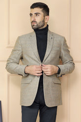 Classic Rich Self Lining Pattern Men Blazer