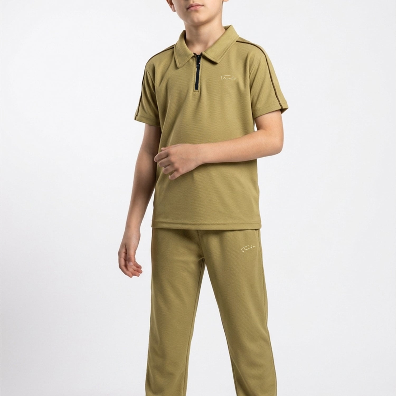 Turbo Retreat Relaxed Zipper Style Younger Kids Co-Ord Set