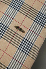 Turbo Plaid Pattern Creation Long Sleeve Cotton Casual Shirt
