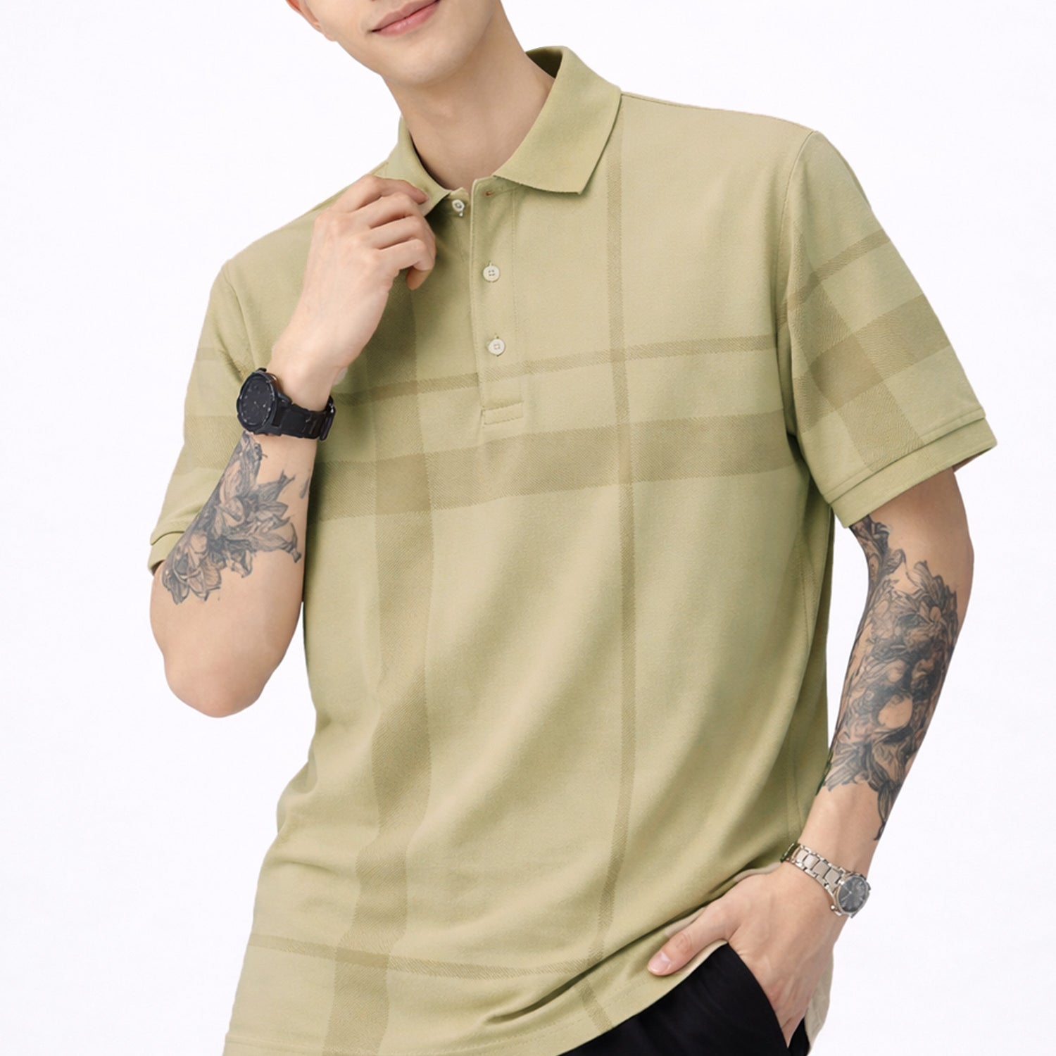 Turbo Men's Authentic Wear Polo T-Shirt