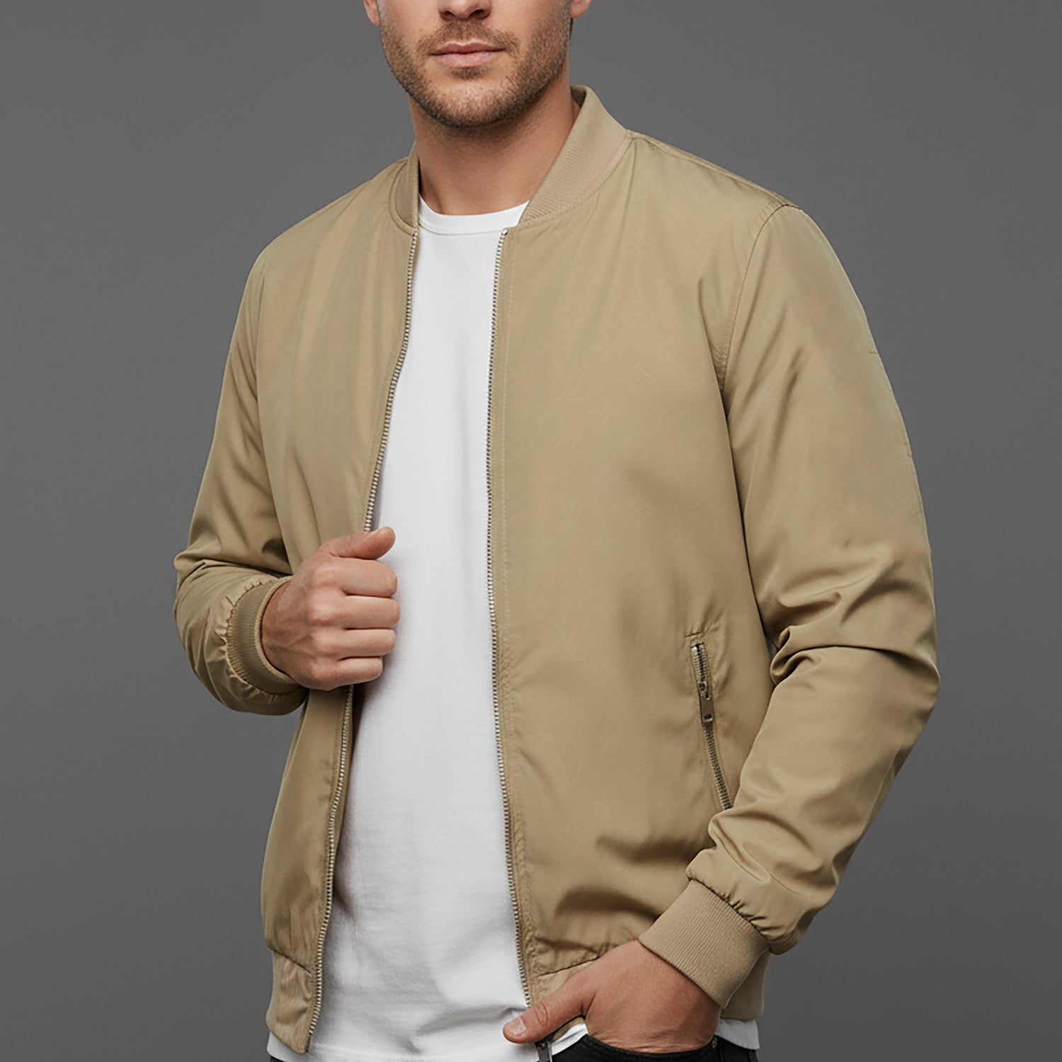 Comfy Cozy Rib Style Imported Light Weight Jacket