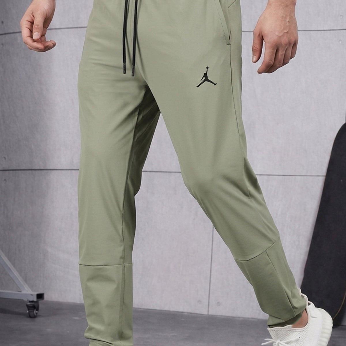 Jrdn Essential Men's Dry-Fit Trouser In Light Skin