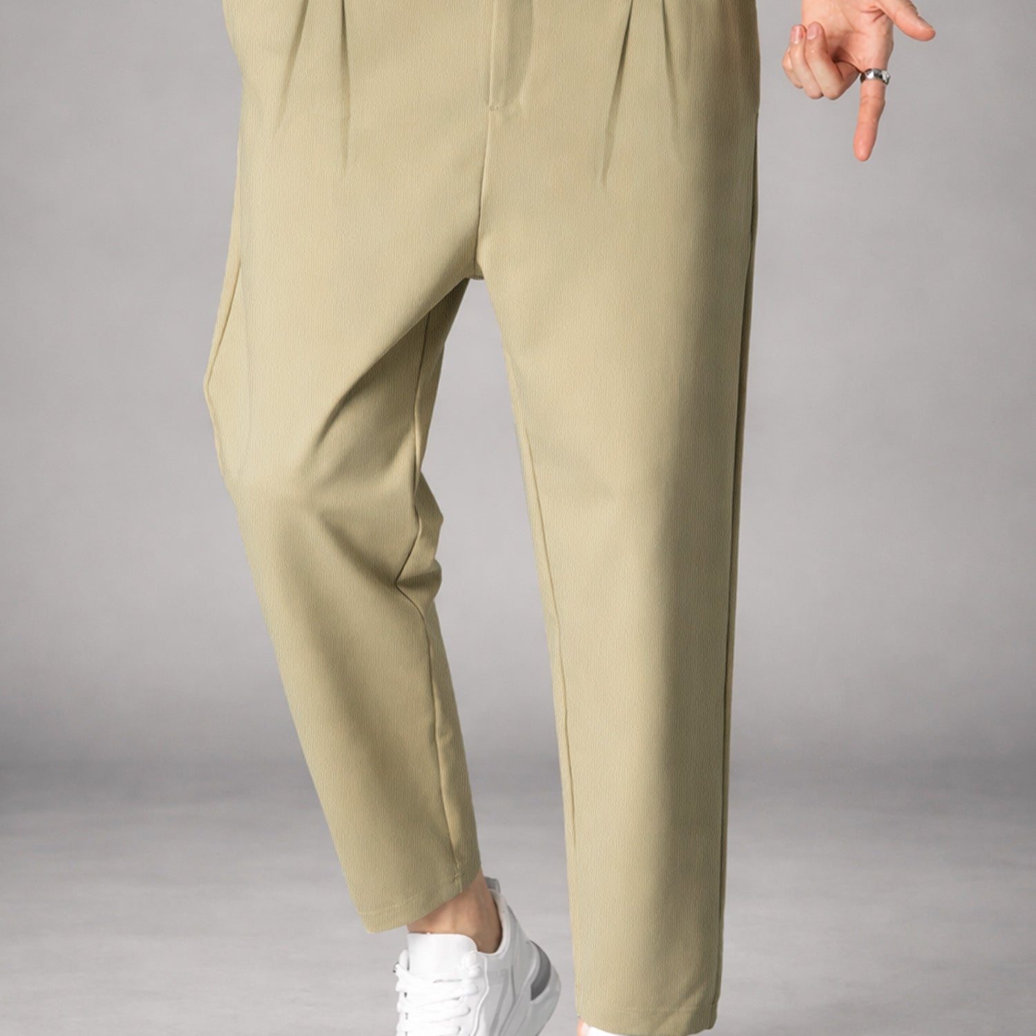 XRSN Double Plate Style Slim-Fit Trouser