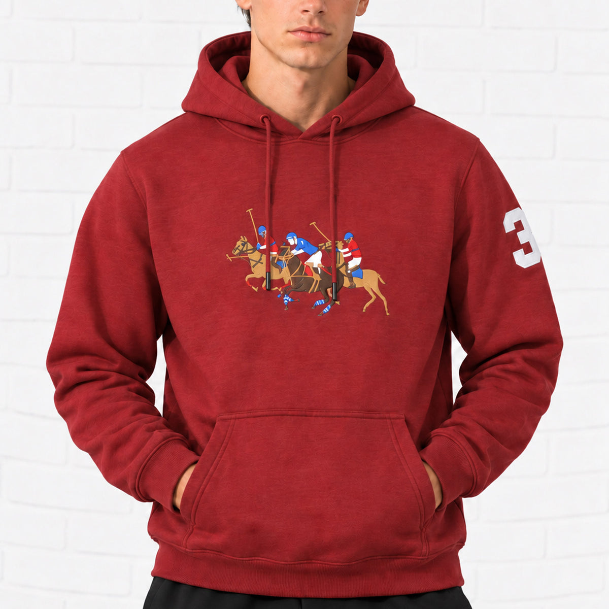 Polo Raph Luren Triple-Pony Men's Hoodie