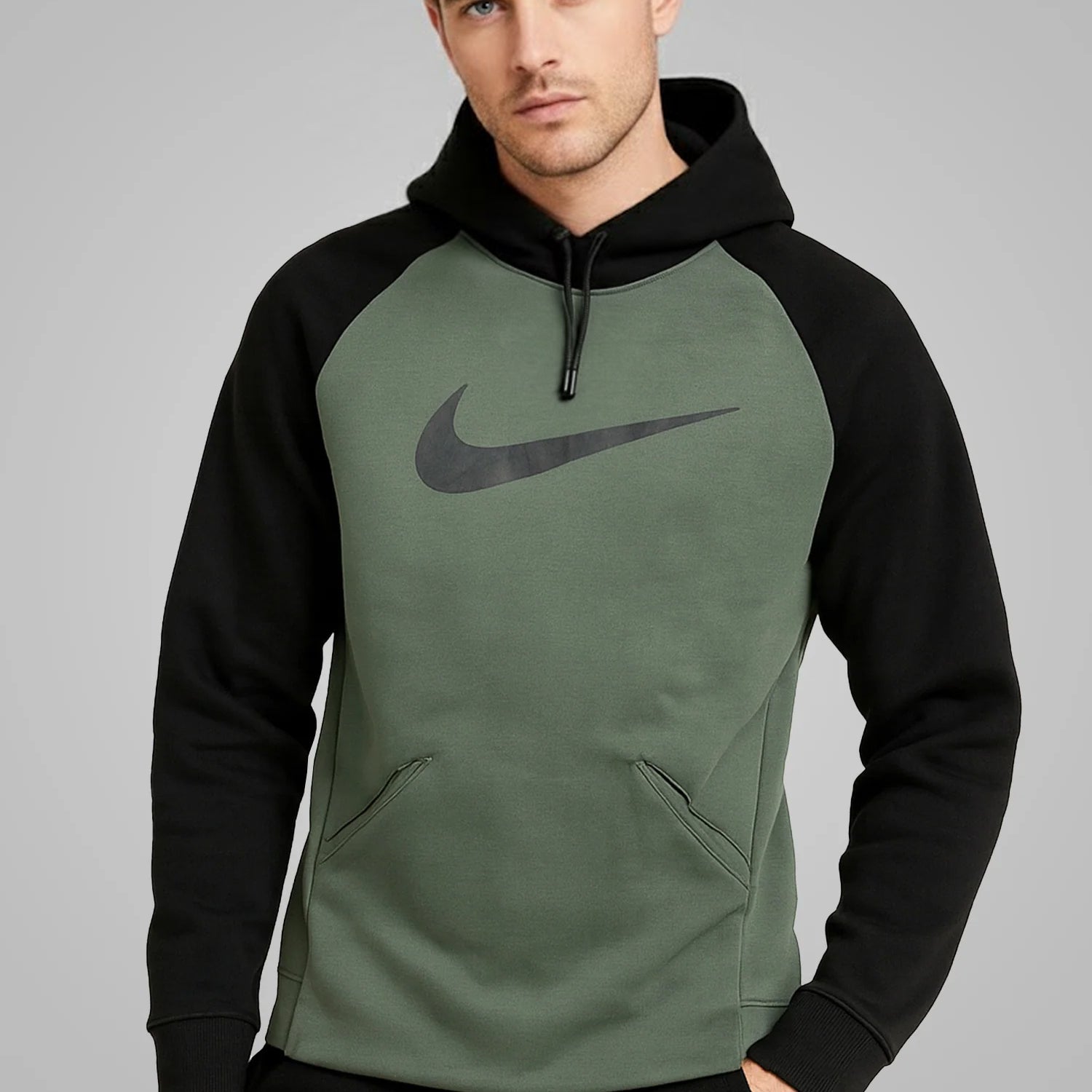 Nke T Shoulder Style Typography Hoodie