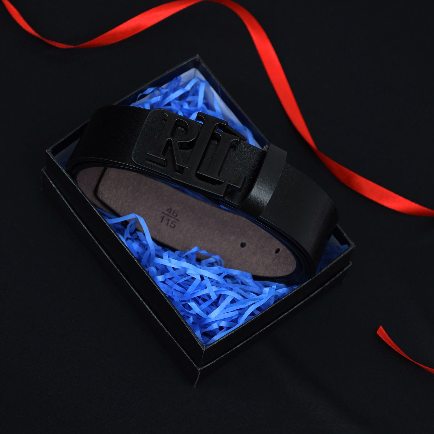 RaPH Luren Metal Alloy Automatic Buckle Branded Belt