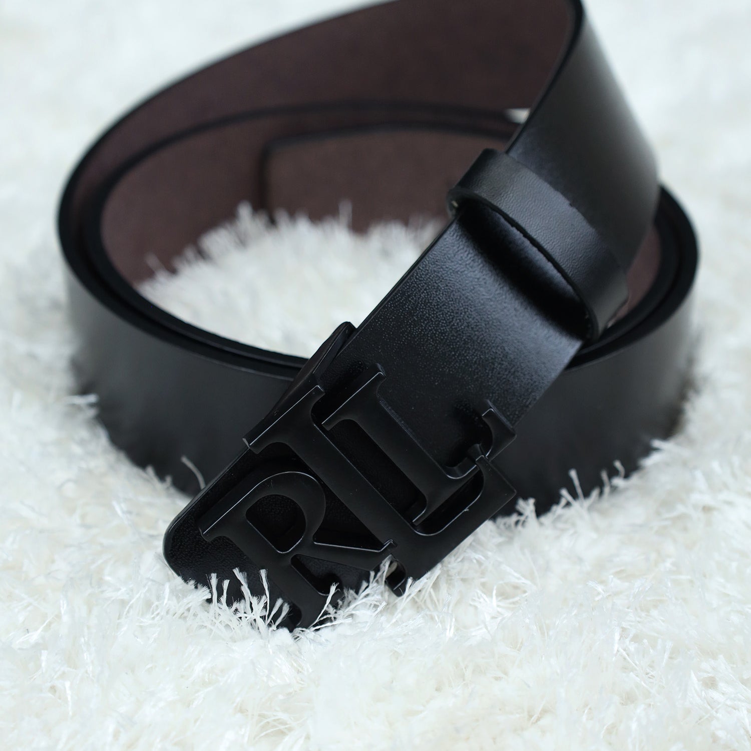 RaPH Luren Metal Alloy Automatic Buckle Branded Belt