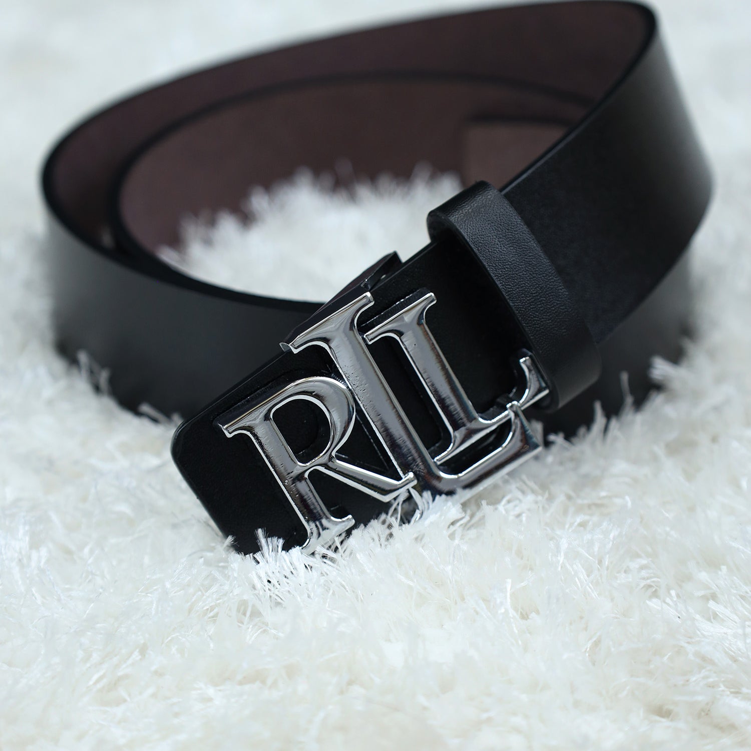 RaPH Luren Metal Alloy Automatic Buckle Branded Belt