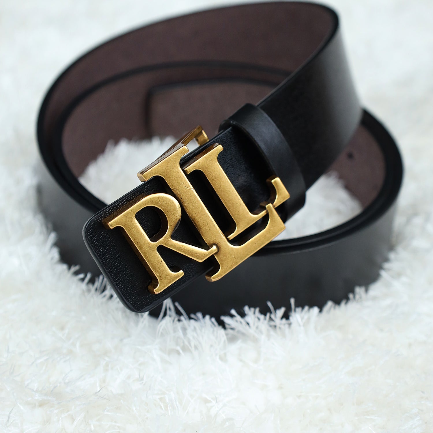 RaPH Luren Metal Alloy Automatic Buckle Branded Belt