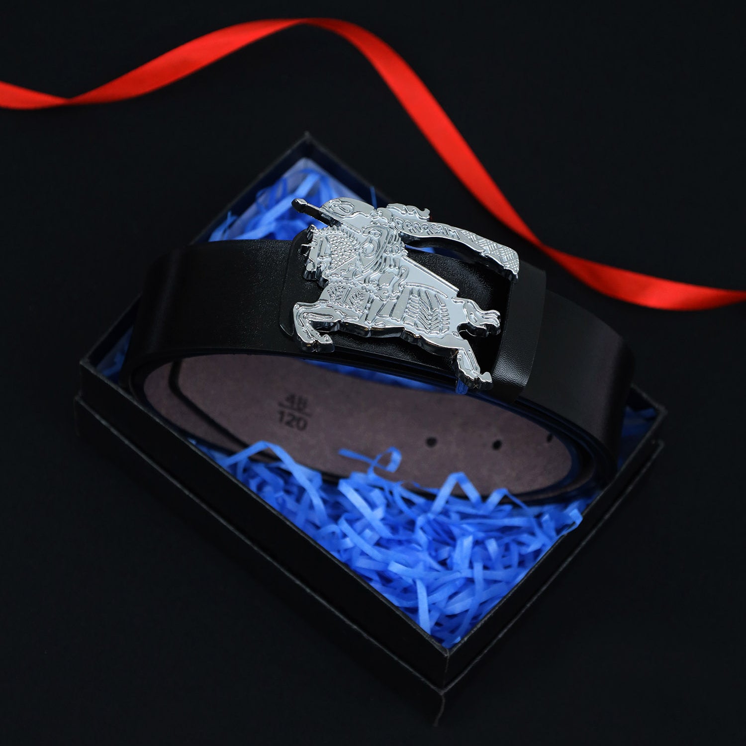 Burbrry Metal Alloy Automatic Buckle Branded Belt