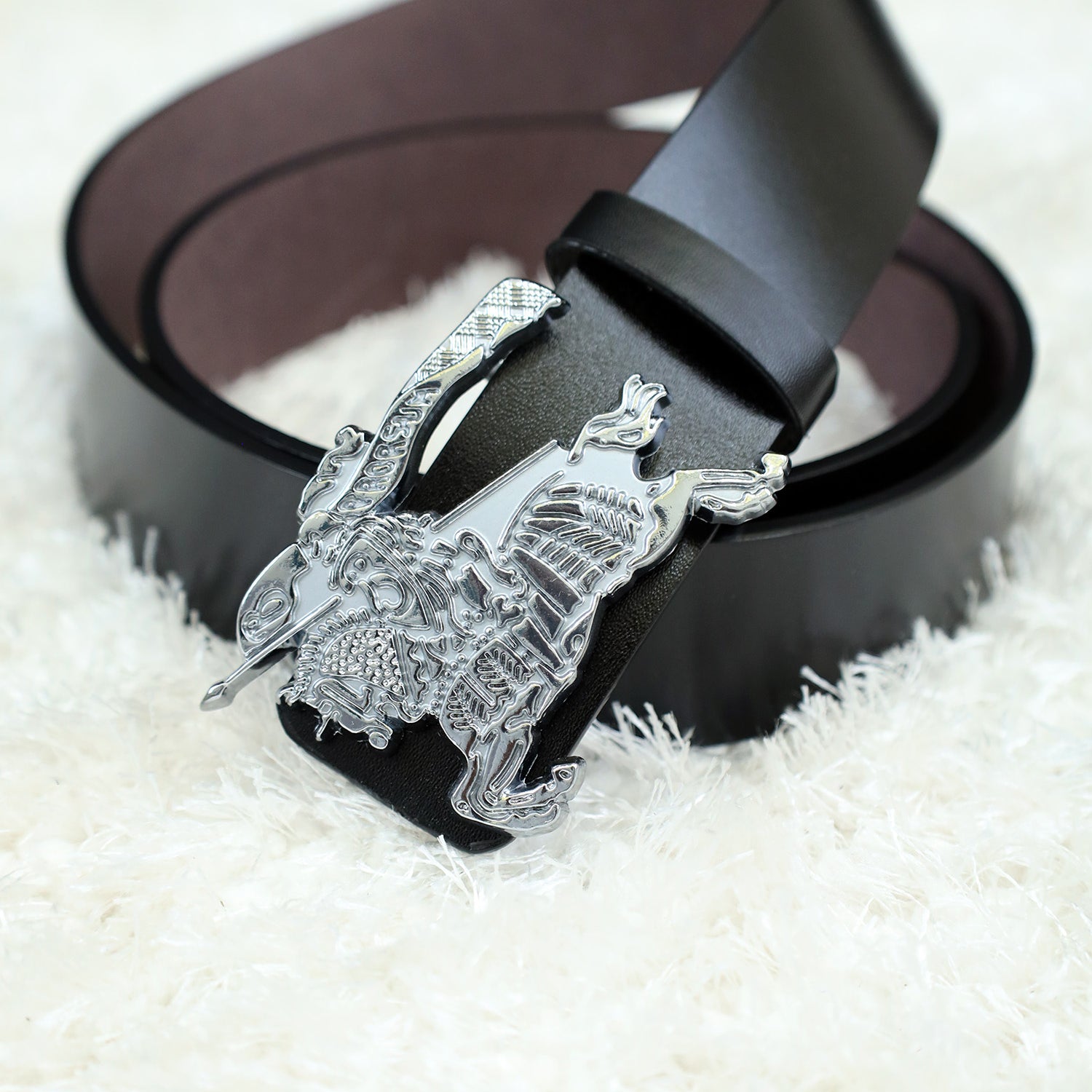 Burbrry Metal Alloy Automatic Buckle Branded Belt