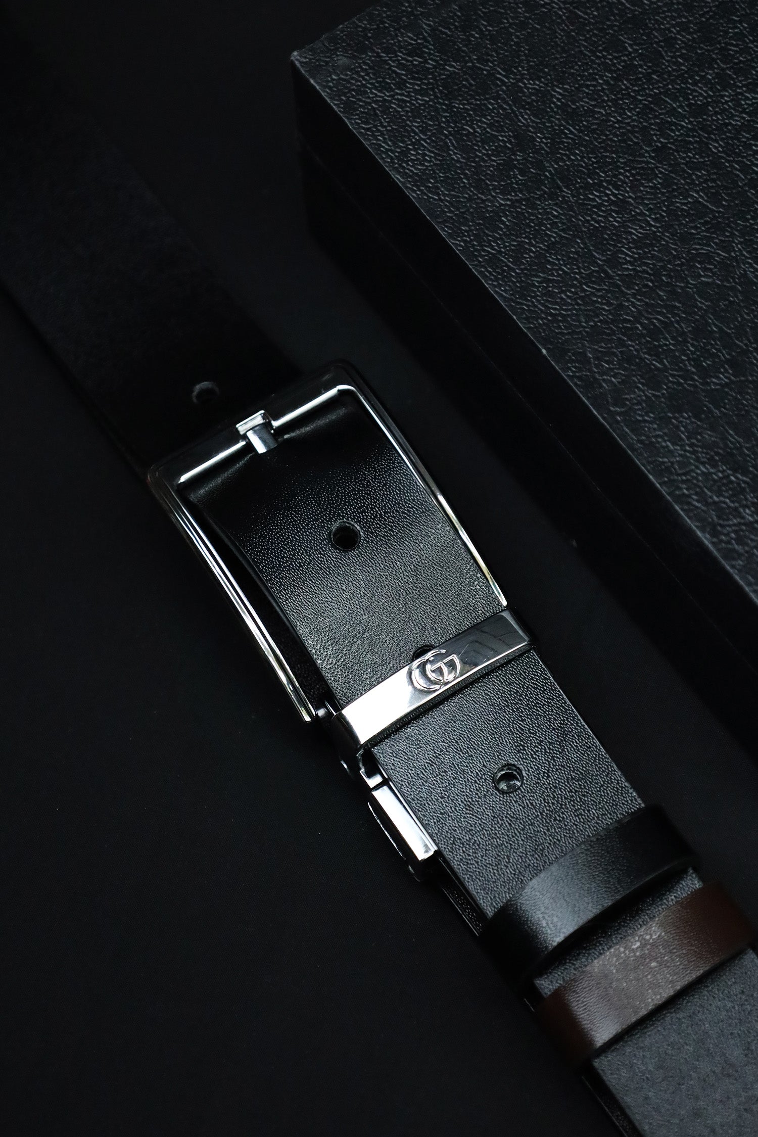 Guci Buckle Double Side 7A+ Premium PU Belt
