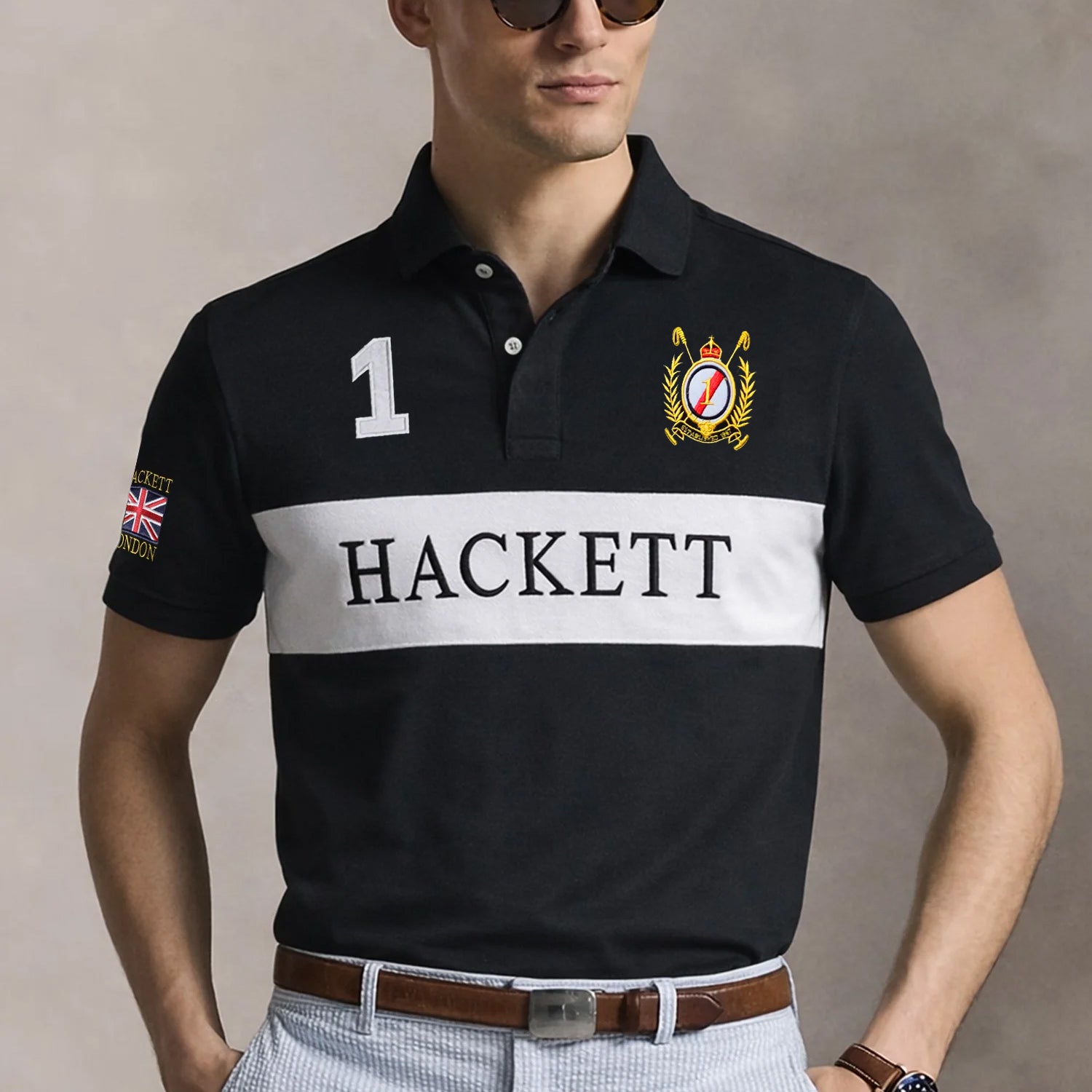 Hcket Classic Fit Men's Polo Shirt