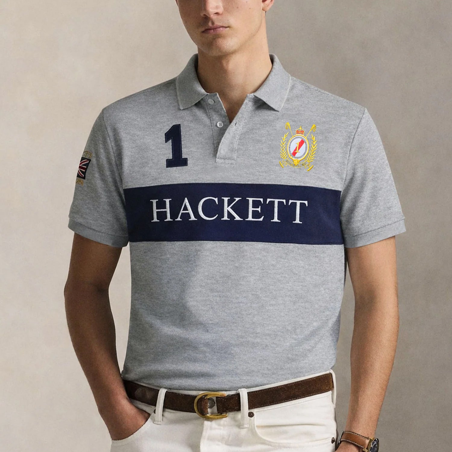 Hcket Classic Fit Men's Polo Shirt