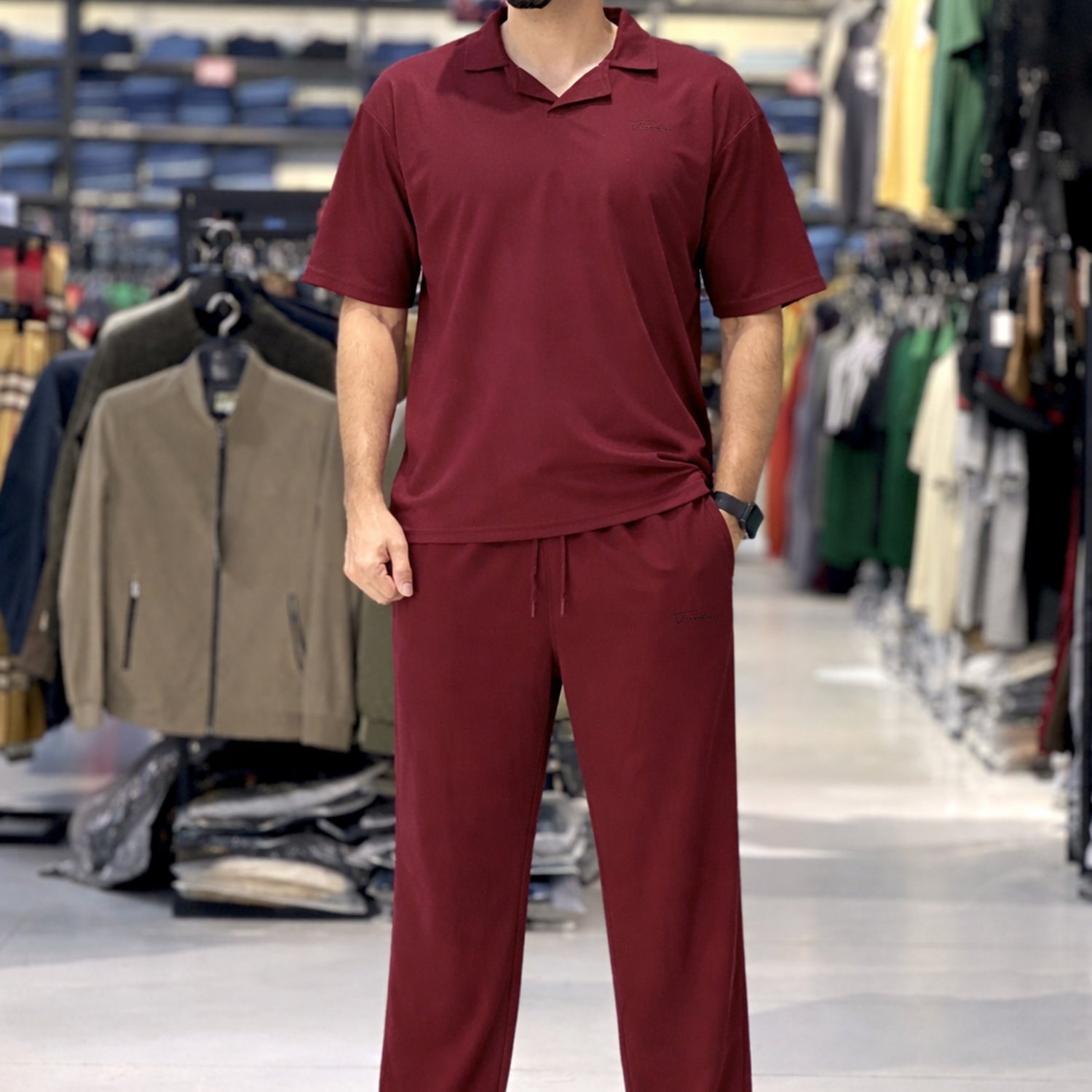 Turbo Street Comfort Collar Style Tracksuit