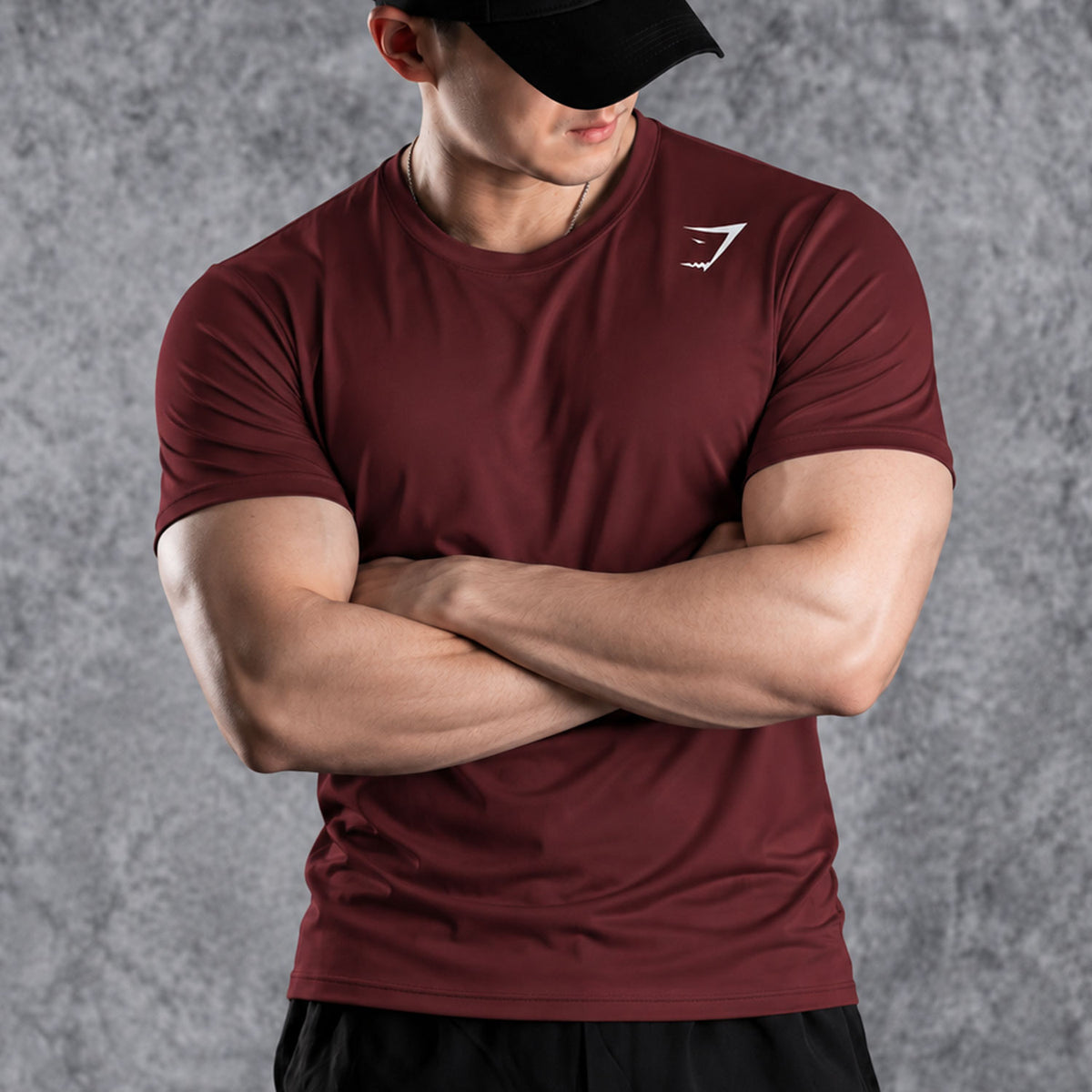 Gym Shrk Strength Arrival Dry-Fit Tee