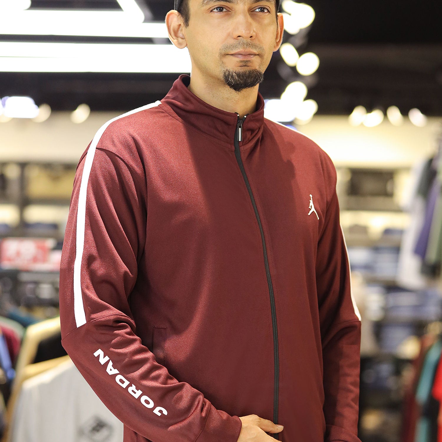 Jrdn Team Flight Training Men Zipper Upper