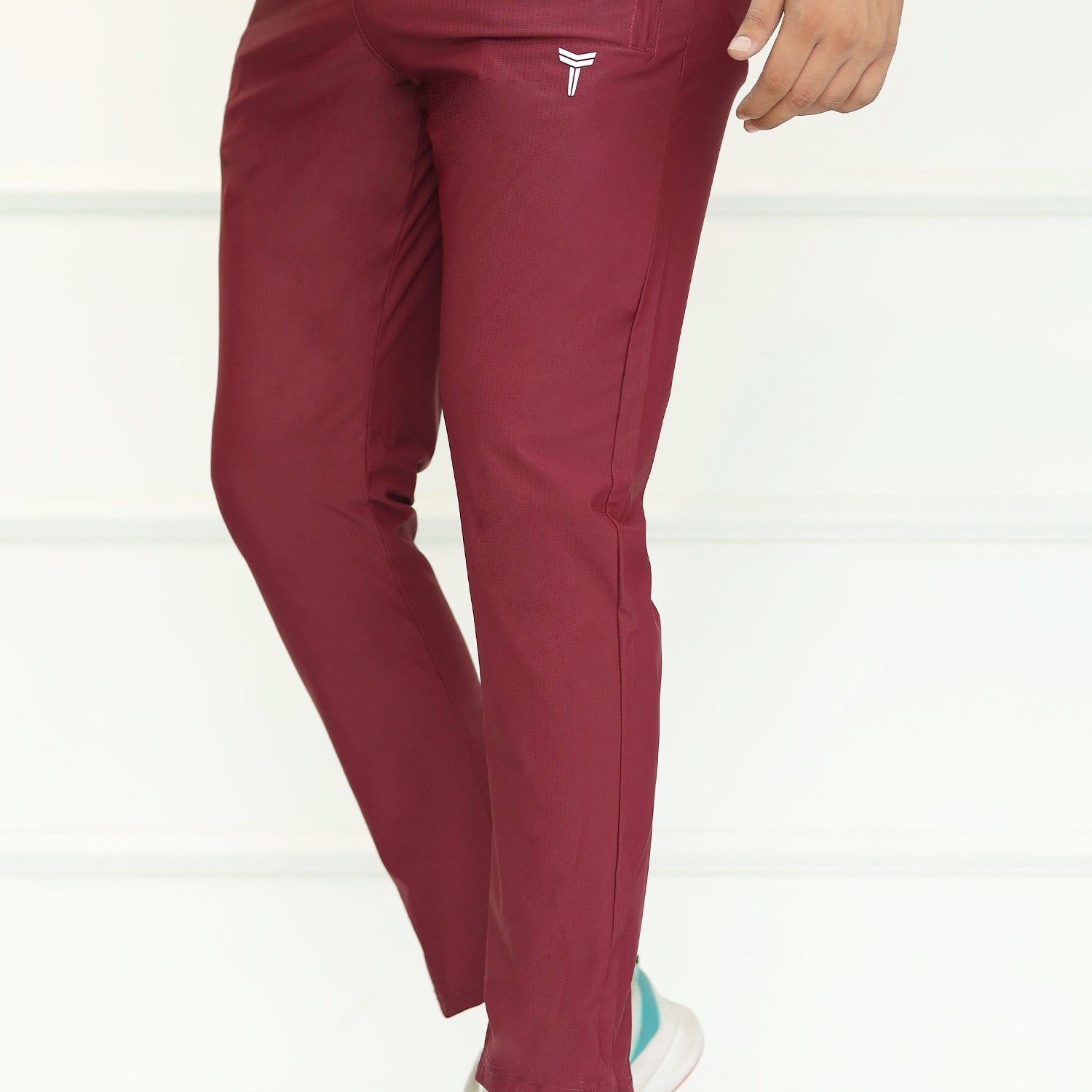 Turbo Active Flow Performance Men's Dryfit Trouser In Maroon