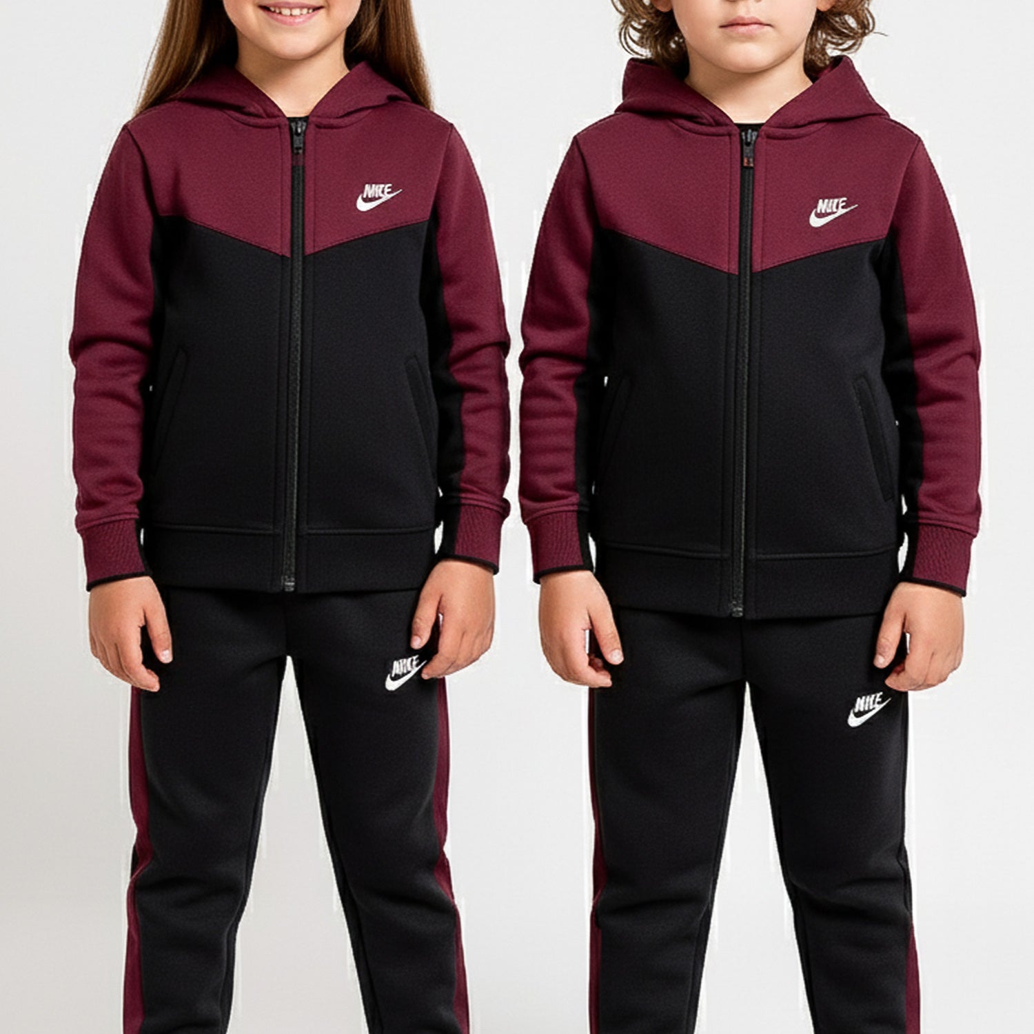 Nke Sportswear Tech Full-Zip Unisex Younger Kids Tracksuit