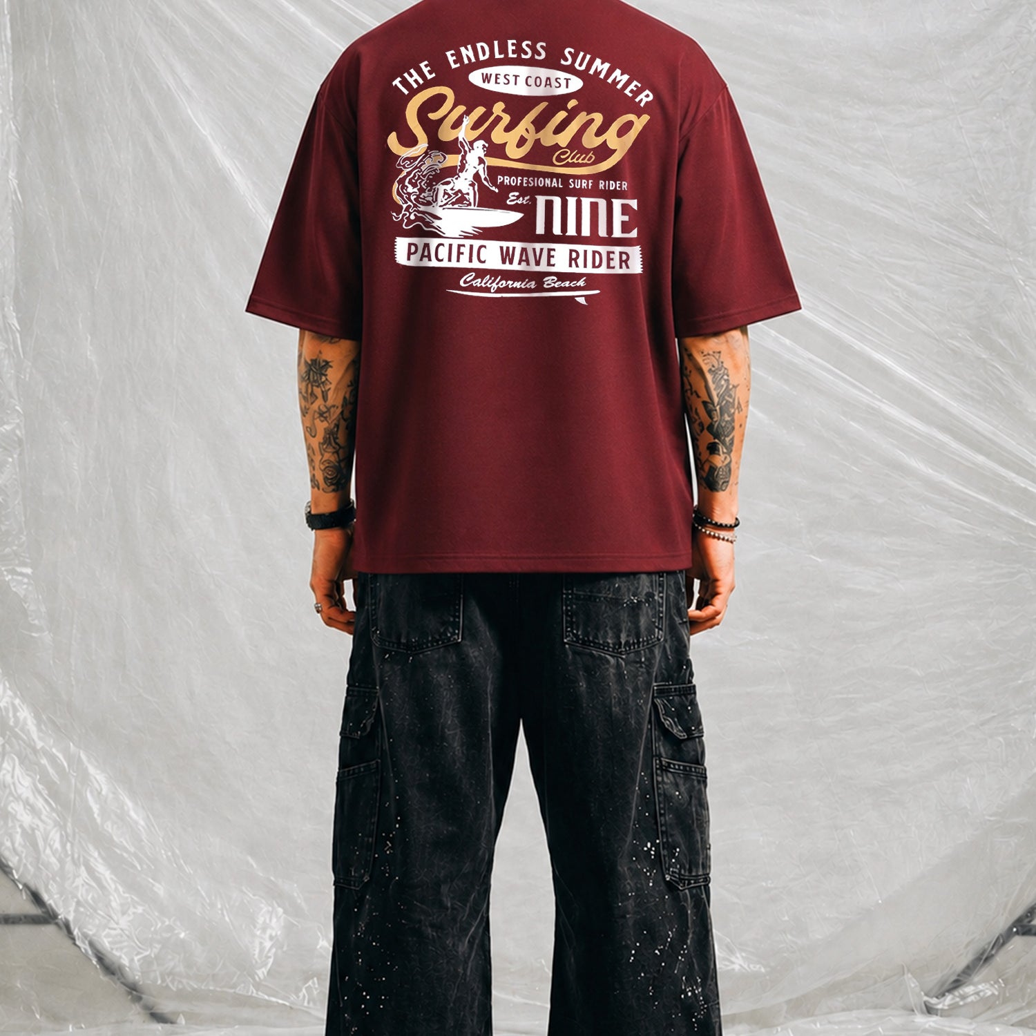 Turbo "Endless Summer" Typography Oversize Tee