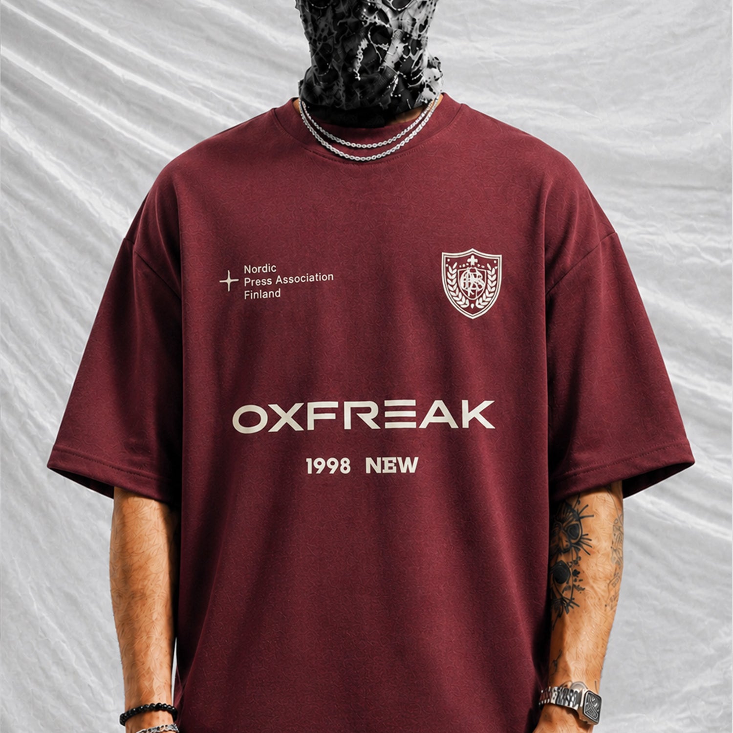 Turbo "Oxfreak Typographic" Oversize Tee