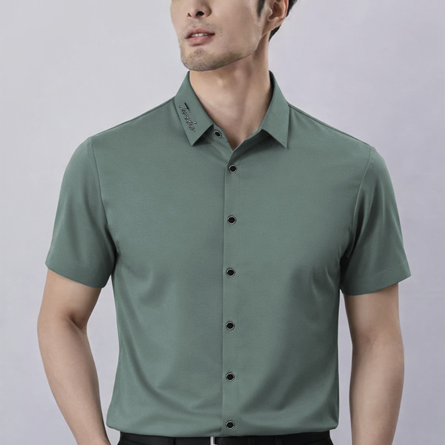 Turbo Modern Drape Casual Shirt*