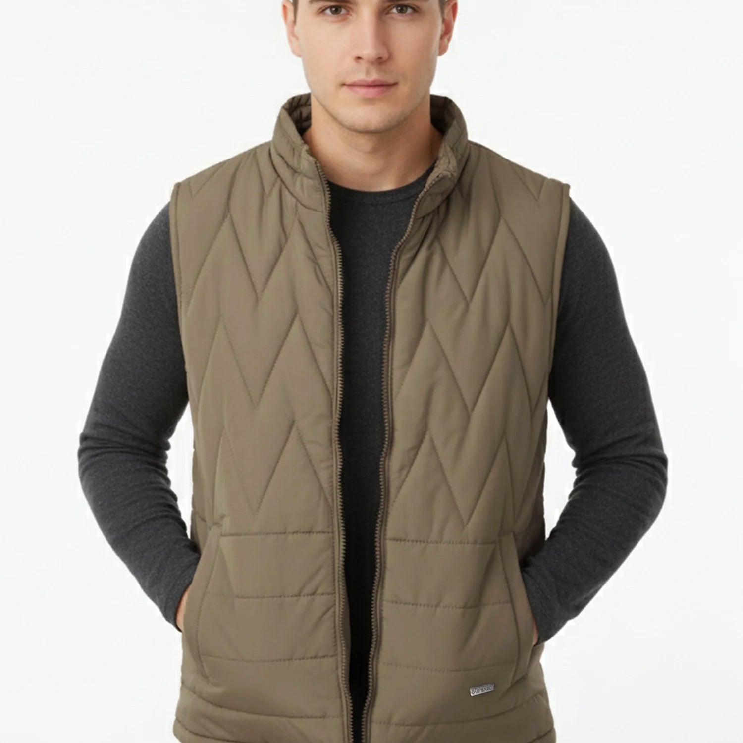 Sleeveless Reversible Perashoot Imported Men's Gilet