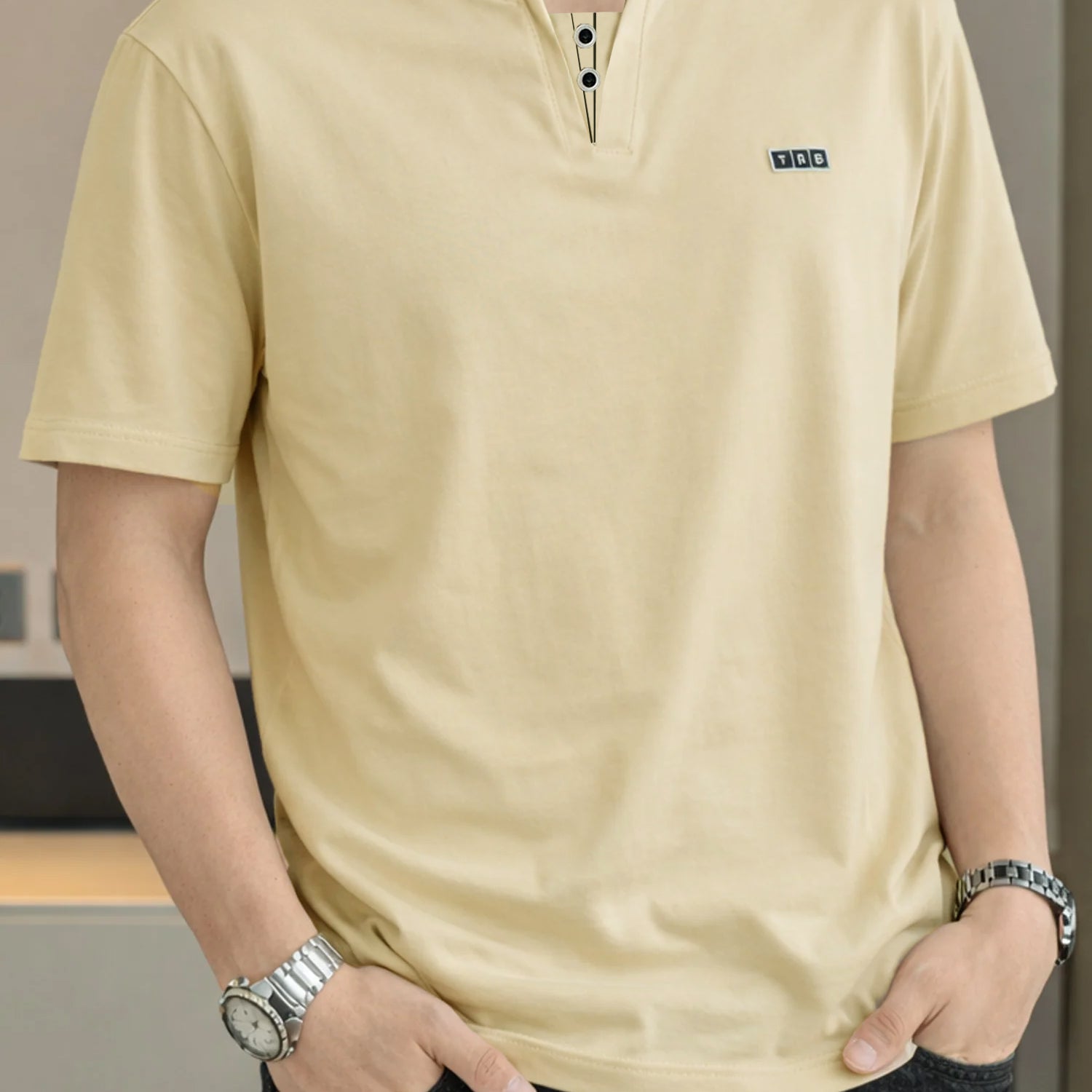 Turbo TRB Club V-Neck Men's Tee*
