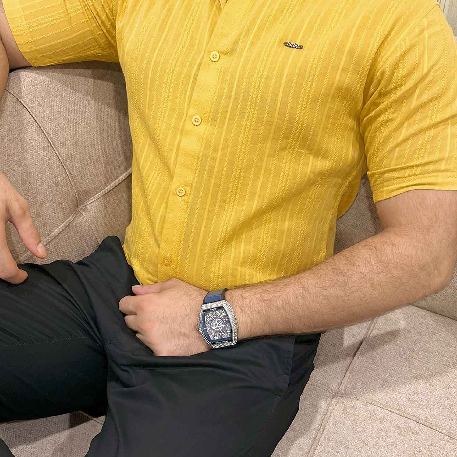 Turbo Textured Champ Casual Shirt
