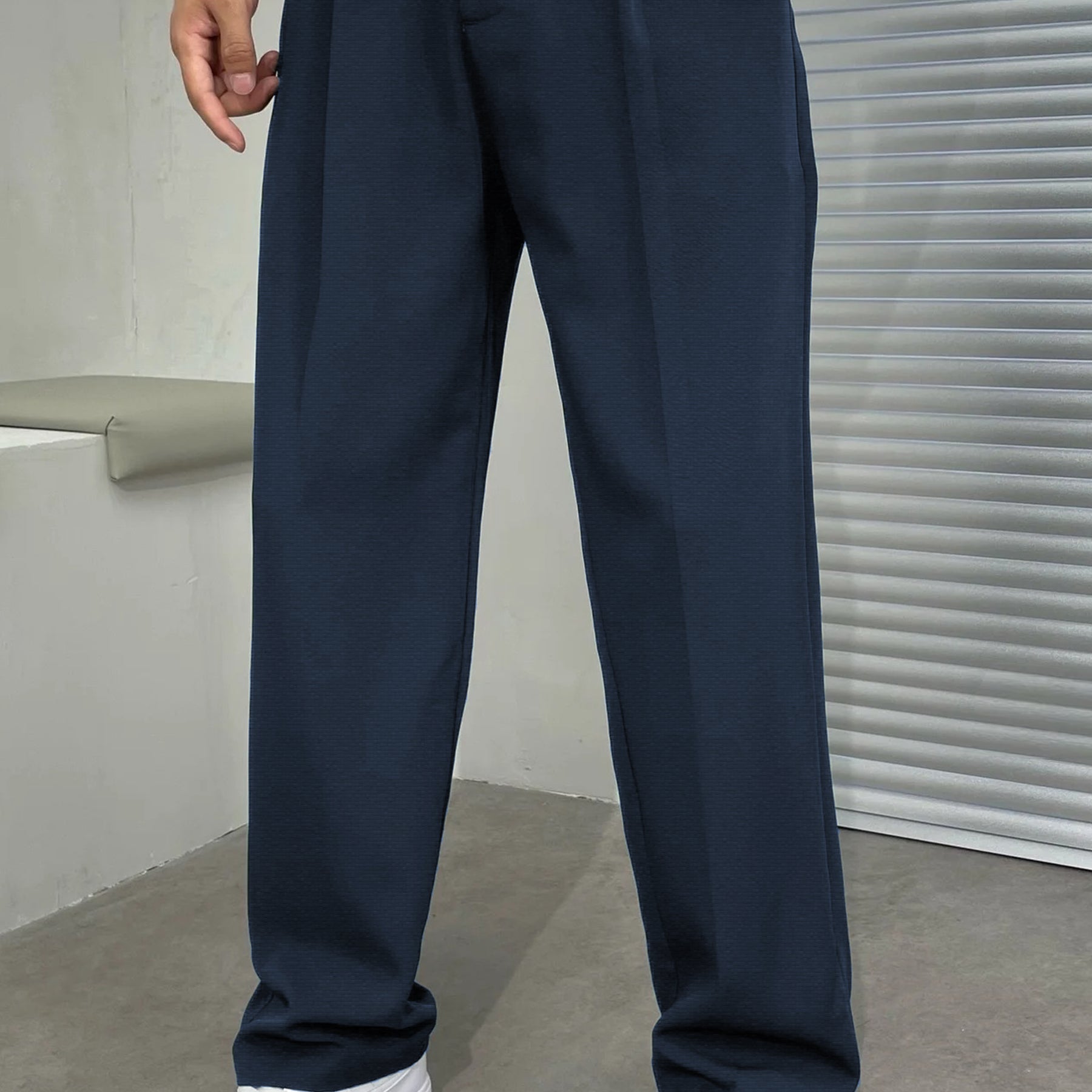 Single Plated Men's Cotton Pant