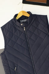 Diamond Quilted Heritage Vest Imported Men's Gilet