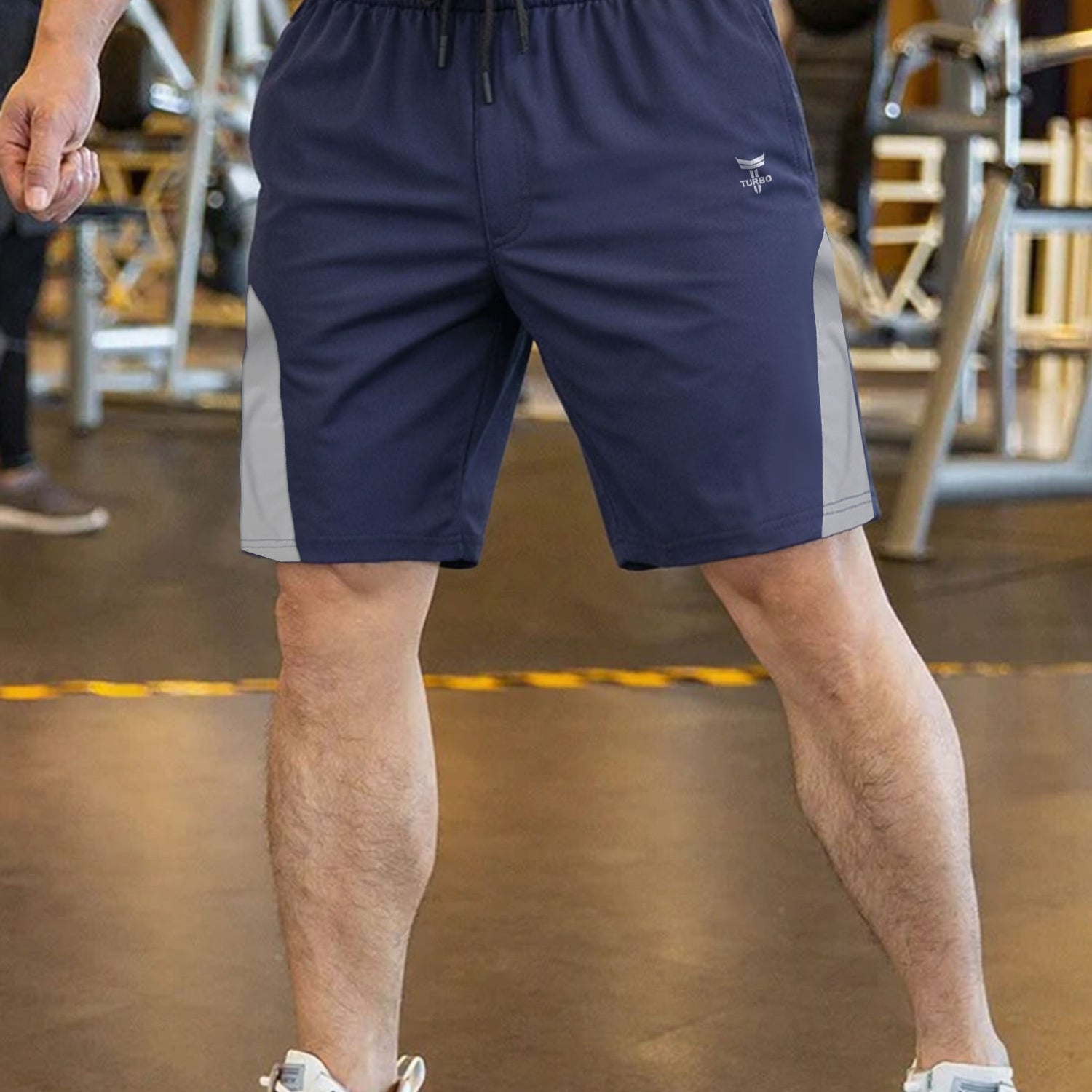 TRB Charged Ultra-Flex Super Dri-fit Shorts In Navy Blue