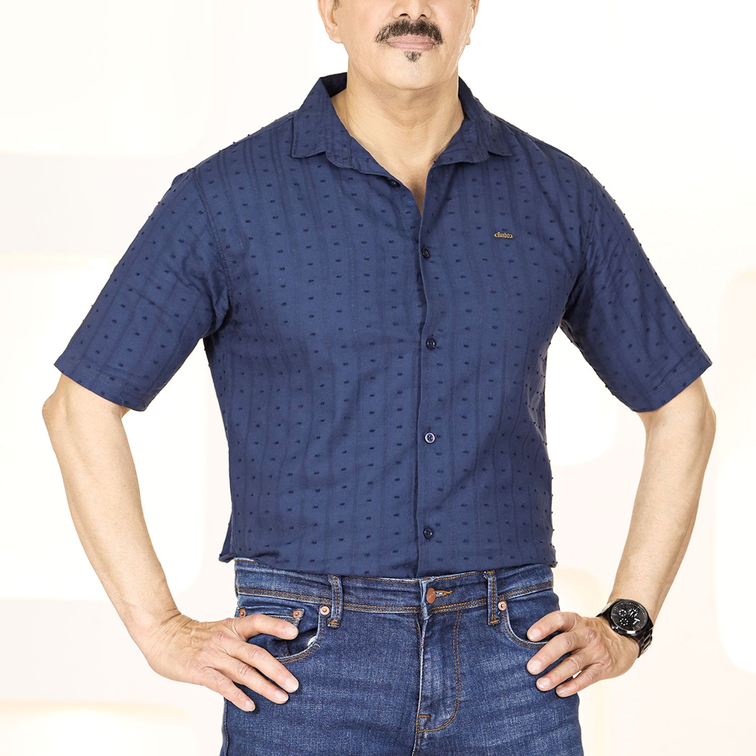 Turbo Puff Clasic Thread Casual Shirt
