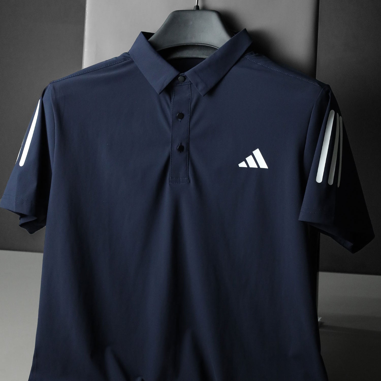 Adds Club Tennis 3-Stripes Dryfit Polo Shirt
