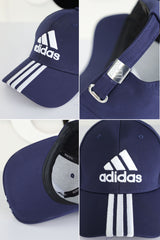 Adds Baseball 3-Stripes Imp Polyester Cap