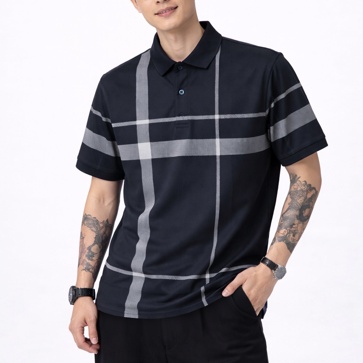Turbo Men's Authentic Wear Polo T-Shirt