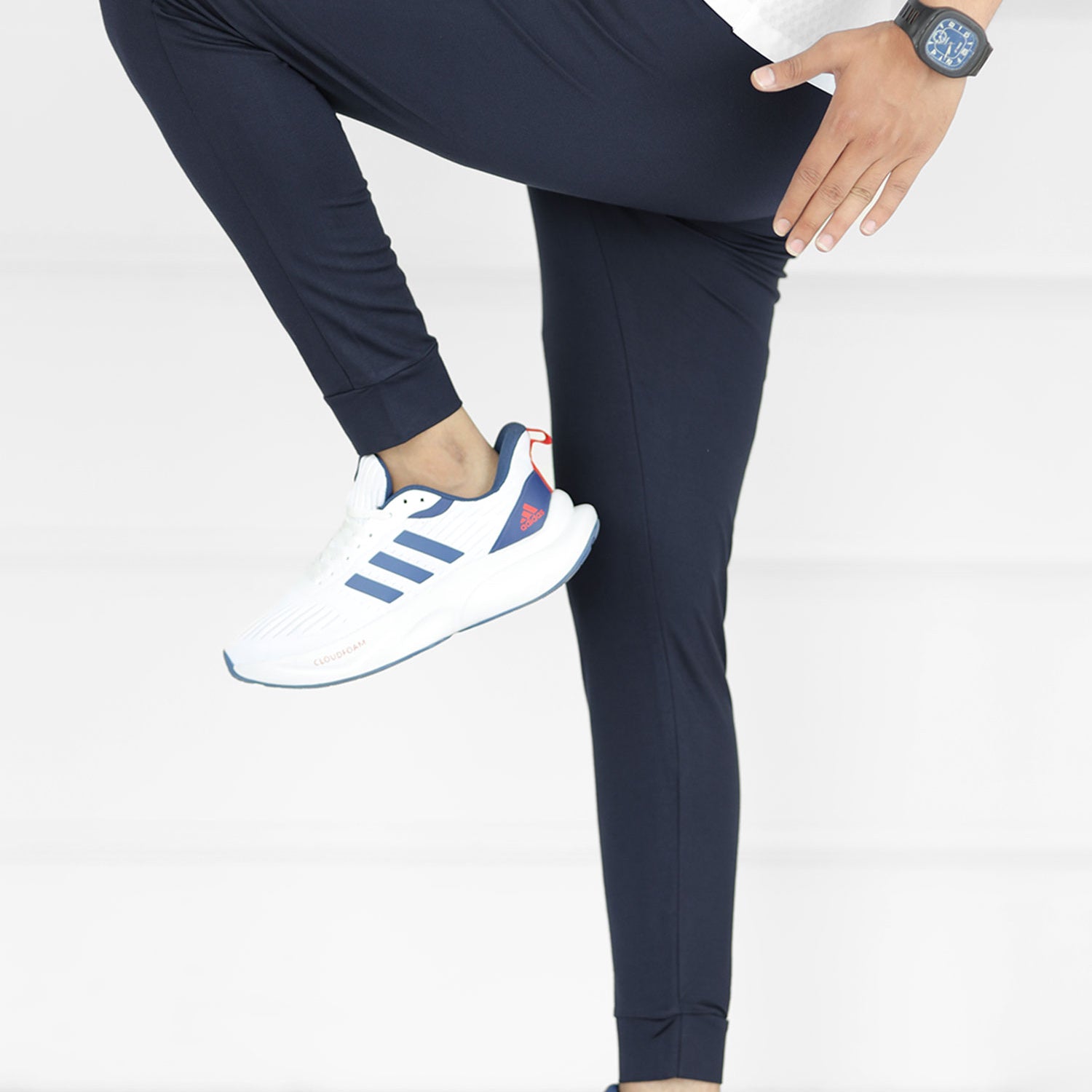 Nke Grip Style Track Sportswear Trouser In Navy Blue