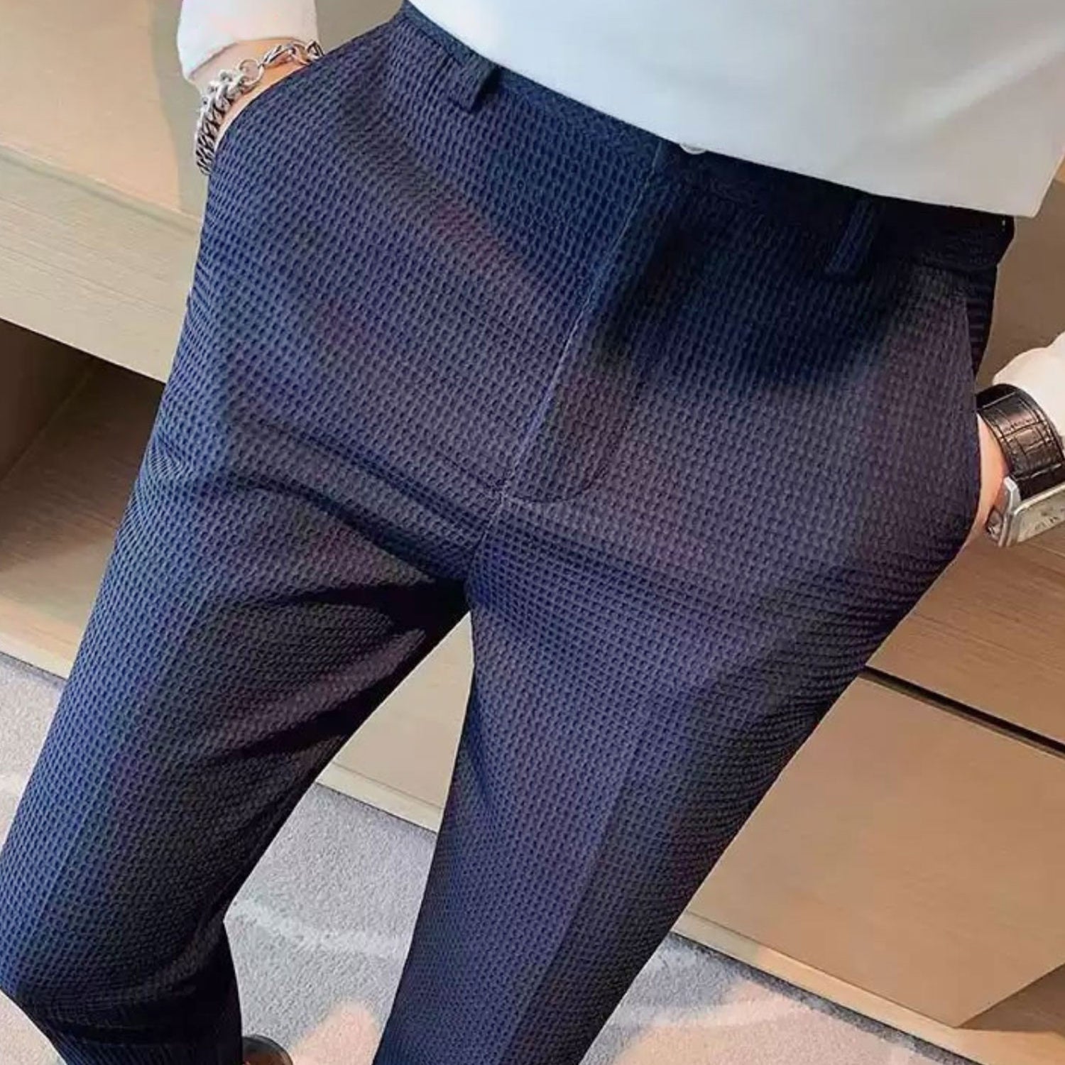 Turbo 'Apex' Elite Series Slimfit Waffle Pant