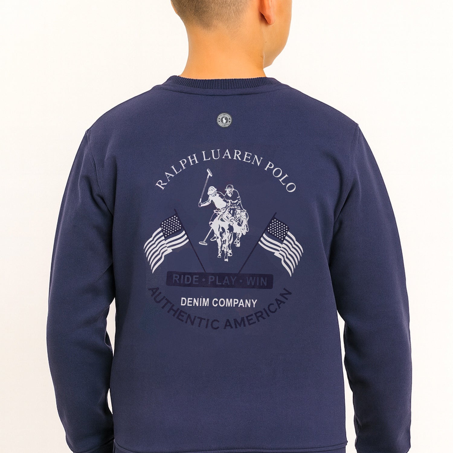 U.S. Polo Assn Round Neck Unisex Kids SweatShirt