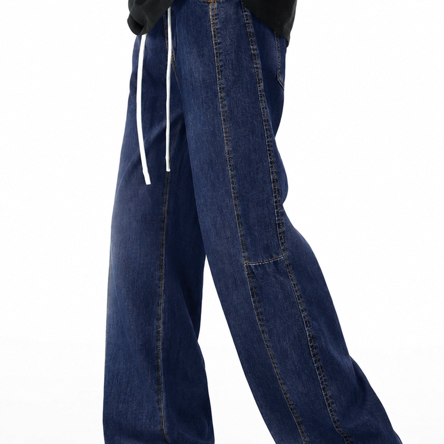 Turbo Style Fabs Denim Cargo Jeans