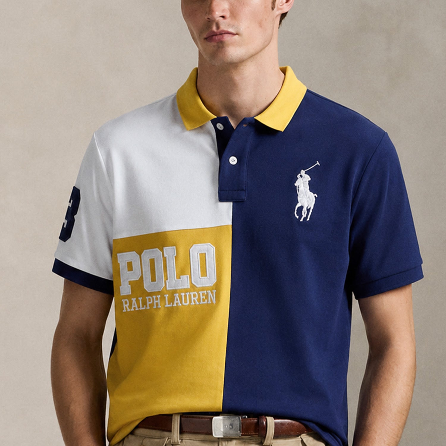 Plo Rph Classic Fit Multi-Colour Men's Polo Shirt