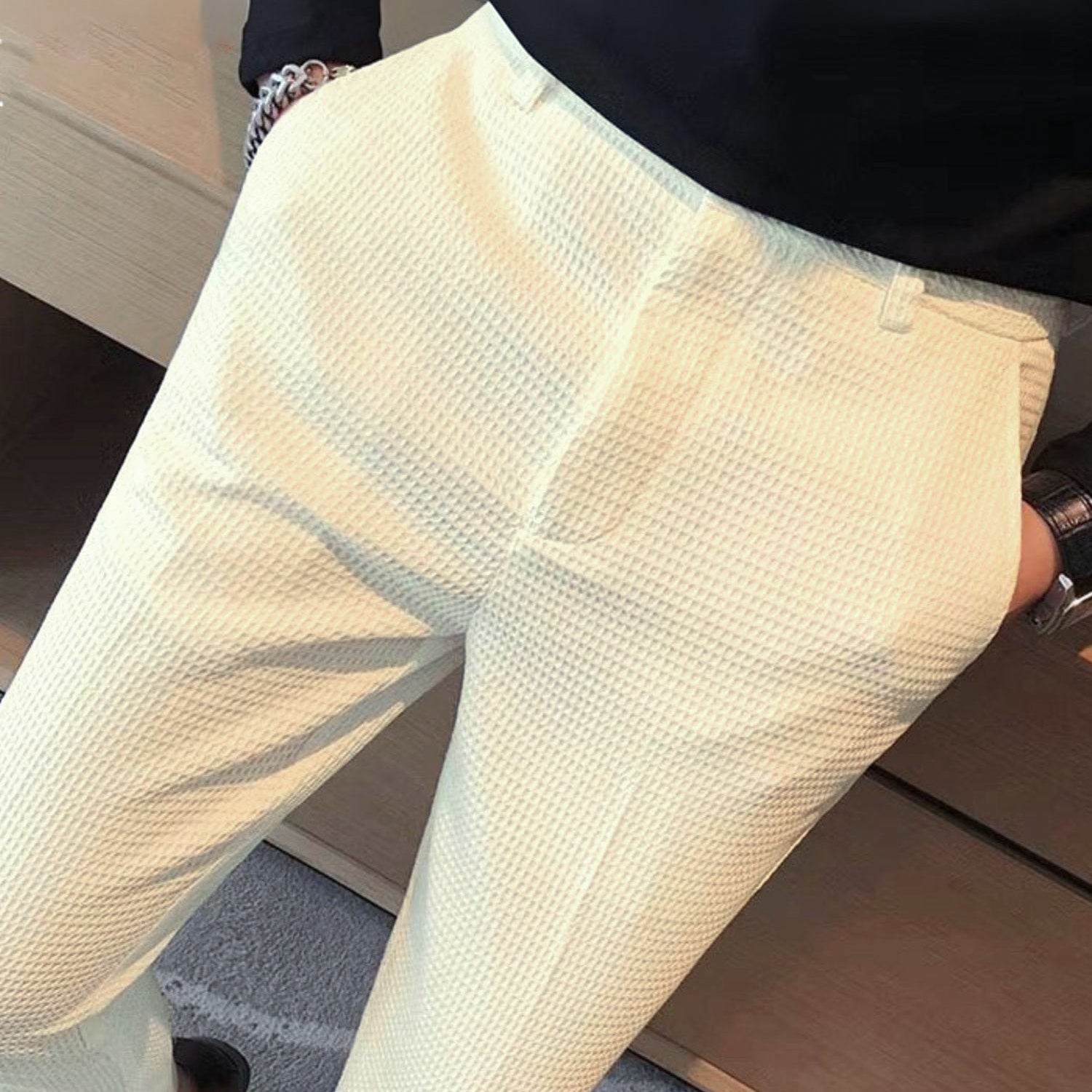 Turbo 'Apex' Elite Series Slimfit Waffle Pant